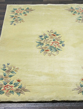 90 LINE WOOLEN HANDK-KNOTTED A-658 CREAM