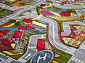 Детский ковер ГОРОДОК с дорогами у моря MANGO 11296-130