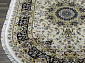 SHAHREZA D206 CREAM-NAVY Овал