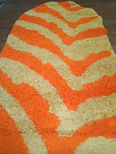 KEOPS SHAGGY B1274B ORANJ / ORANJ Овал