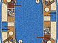 LAGUNA ALBINA 3 NAVY Овал