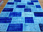 винтажный ручной работы Vintage Look at Me Cubes blue