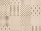 Ковер-циновка DIUNA Mergus dark beige
