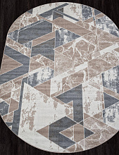 SIERRA F354 BEIGE-BLUE Овал