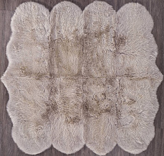 Овчина Sheepskin Sheepskin 195x190 темно бежевый
