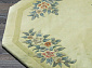 90 LINE WOOLEN HANDK-KNOTTED SHD-107 CREAM Круг