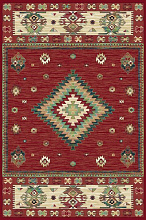 Маленький ковер из вискозы и хлопка Hermitage 14504 1060 (0.67*1.05)