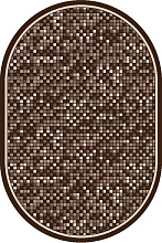 Ковер-циновка NOVARO 910-91 ОВАЛ