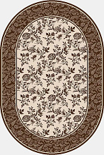 Ковер-циновка NOVARO 921-19 ОВАЛ