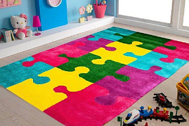 Детский хлопковый ковер PS PI-3080
