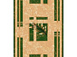 Ковровая Дорожка LAGUNA 5985 BEIGE-GREEN