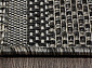 Ковер-циновка KAIR-A S139 BLACK-GRAY Овал