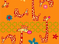 детский FUNKY GIRAFFE a apricot