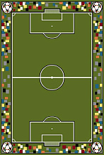Коврик развивающий Футбольное Поле фризе MANGO 11118-130