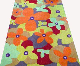 Детский ковер Цветы ручной работы JOY 10 0088