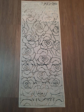 с цветами Deco Deco - 004 серебро