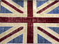 винтажный ручной работы Британский флаг Vintage Flag Patchwork 230315