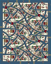 Детский ковер Радуга 76-02