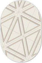 Рельефный ковер Soho 1948-15033 ОВАЛ