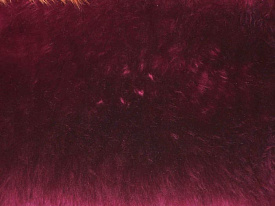 Ковер-накидка из натуральной овчины четырехшкурная СВЕКОЛЬНАЯ 04SS 8001