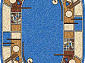 LAGUNA ALBINA 3 NAVY Овал