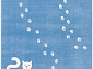 с котиком SOFT Kotek azure