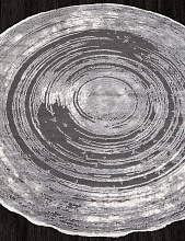 Ковер SAFIR 00843G GREY / GREY Круг