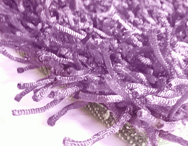 длинноворсовый Шегги TW lilac КРУГ/ОВАЛ 