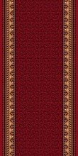 Ковровая дорожка Optimal Rogatek dark red