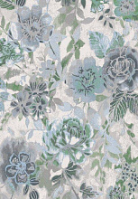 ворс вискоза с цветами ROYAL PALACE 2020 R 17006 6767