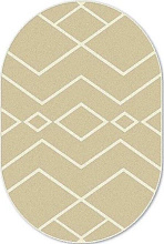Рельефный ковер Soho 1950-15053 ОВАЛ