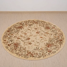 Рельефный ковер из вискозы GENOVA 38027 6262 60 КРУГ