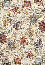 Рельефный ковер из вискозы GENOVA Цветы 38151 6161 61