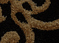 IZMIR D469 BLACK-BEIGE Овал