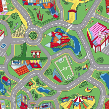 Ковровая Дорожка принт 10-ти цветное полотно p1129a8p 51