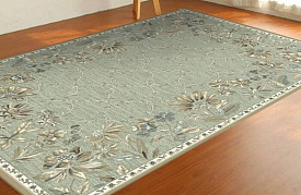 Рельефный ковер из вискозы GENOVA Цветы 38182 6949 91