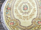 90 LINE WOOLEN HANDK-KNOTTED 0083 CREAM Овал