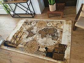 МОРСКОЙ древняя КАРТА МИРА-5