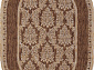 циновка VEGAS S001 BROWN Овал