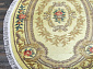 90 LINE WOOLEN HANDK-KNOTTED 0083 CREAM Овал