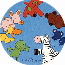 детский  ручной работы Die Lieben Sieben  2195-03 круг