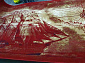 МОРСКОЙ древняя КАРТА МИРА-1 красно-бордовый 