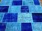 винтажный ручной работы Vintage Look at Me Cubes blue