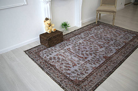 Шерстяной винтажный ковер R-4103