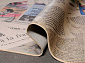 Тонкий ковер Newspappers JAN 022 01. Рисунок сверхвысокого разрешения.