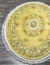 Ковер 90 LINE WOOLEN HANDK-KNOTTED 0083 BEIGE Овал