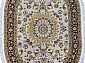 SHAHREZA D210 CREAM-RED Овал