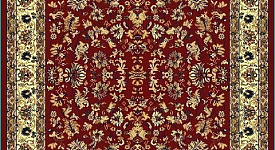 Ковровая дорожка НОКТЮРН 40222-04 бордовая