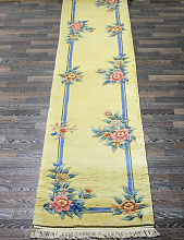 90 LINE WOOLEN HANDK-KNOTTED 7575 CREAM