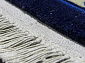 90 LINE WOOLEN HANDK-KNOTTED 6101 NAVY Овал
